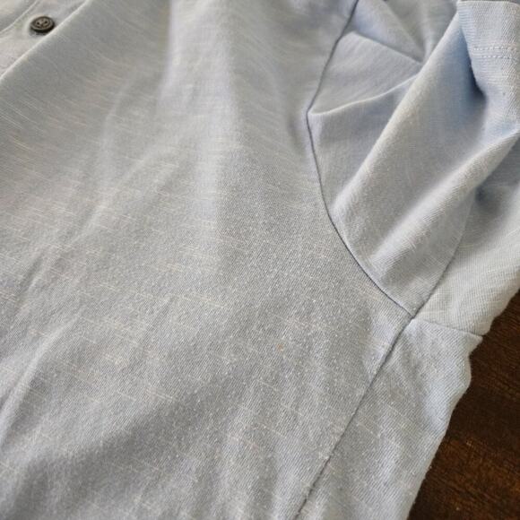 Bundle of 3 Perry Ellis Men's Short Sleeve Slub Polo Shirt Size L - Picture 13 of 13